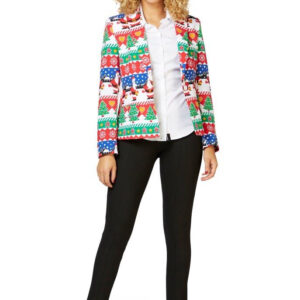 OppoSuitsâ¢ Snazzy Santa Blazer Dame